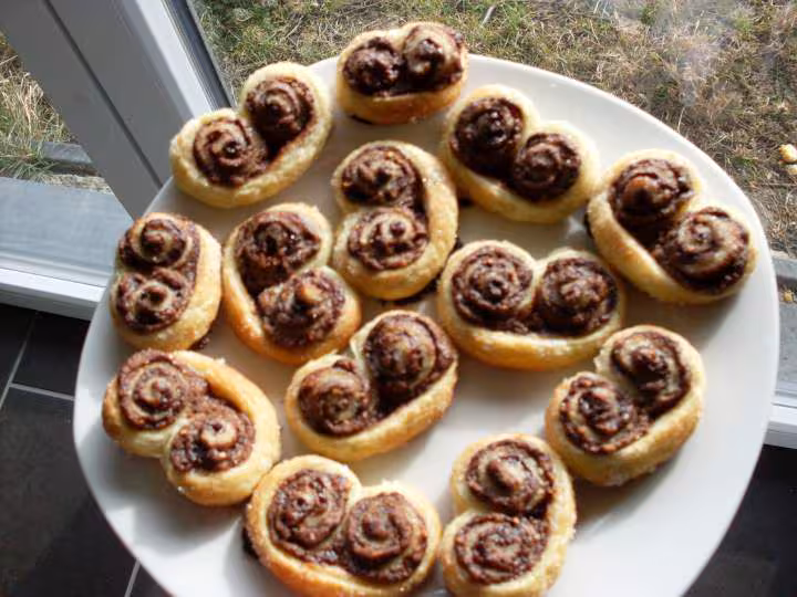 Palmiers au choco