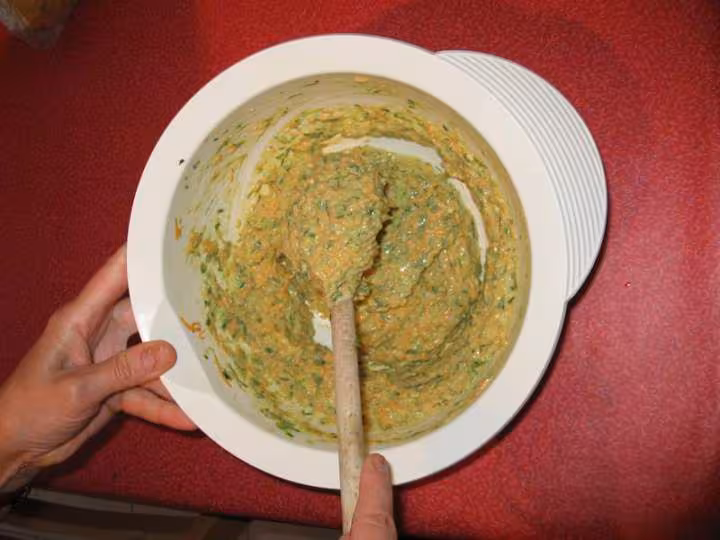 Beignets de citrouille la pate