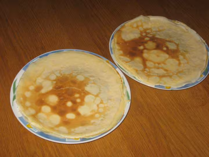 Crepes legeres sans mg sucrees