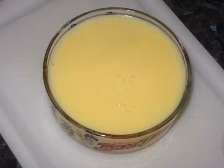 Petit pot de creme patissiere