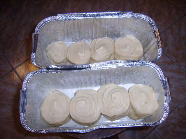 Brioche mise en forme avant la derniere levee
