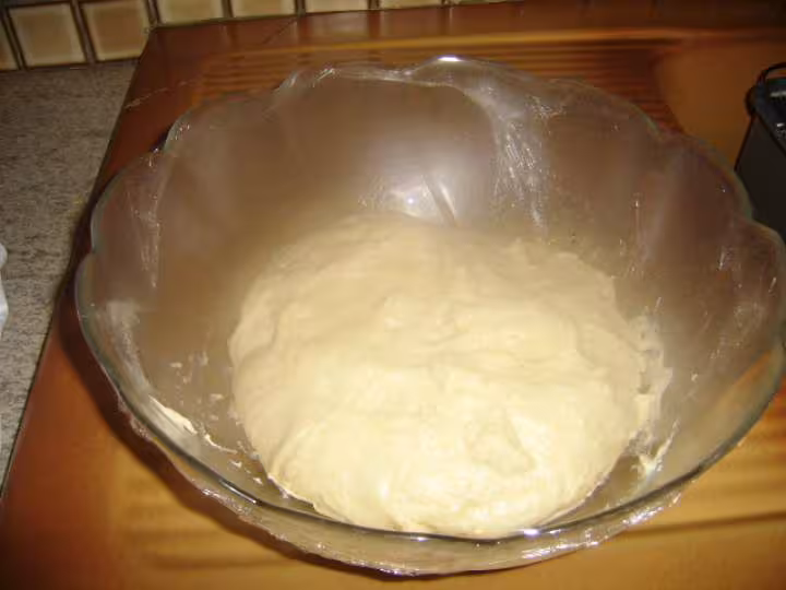 Brioche prete a mettre au frais pour 8 heures