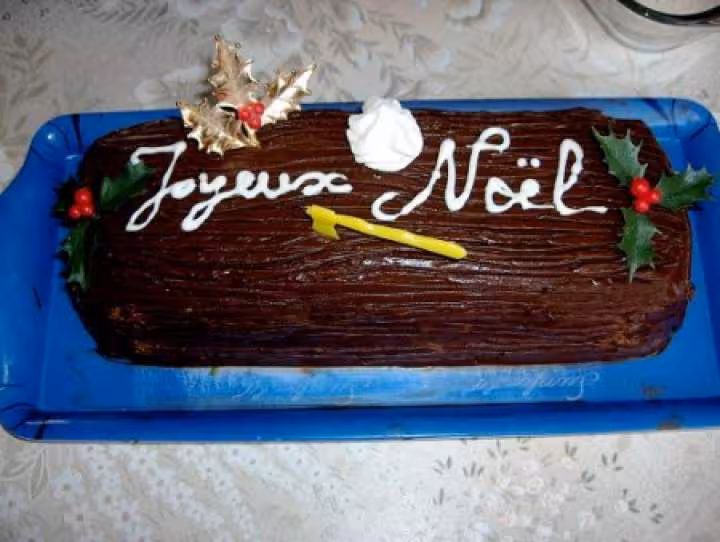 Buche choco poire