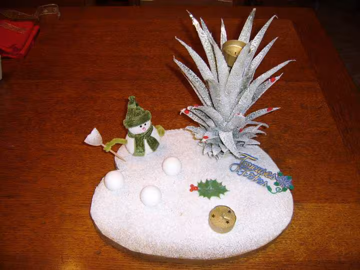 Centre de table pour le reveillon de l an
