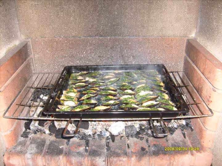 Moules farcies au beurre d escargot