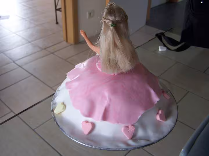 Gateau barbie