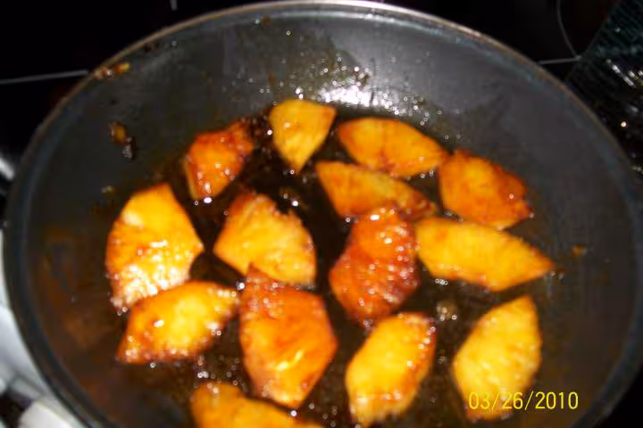 5 fruits composes caramelises