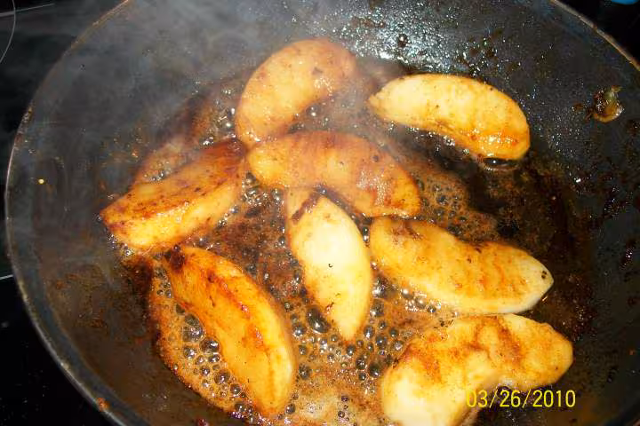5 fruits composes caramelises