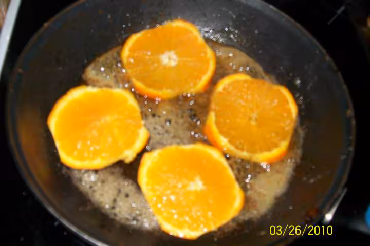 5 fruits composes caramelises