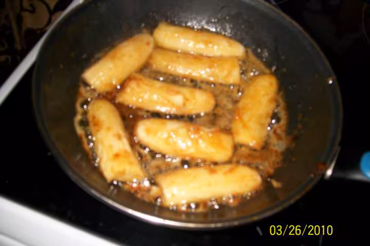 5 fruits composes caramelises