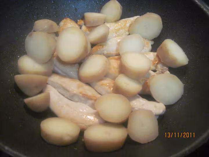 Aiguillettes de poulet a l avocat persillee