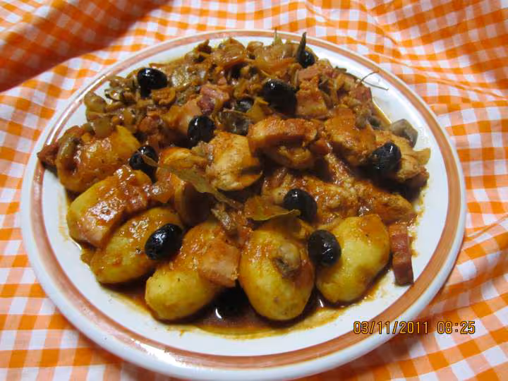 Aiguillettes de poulet a la sauce madere