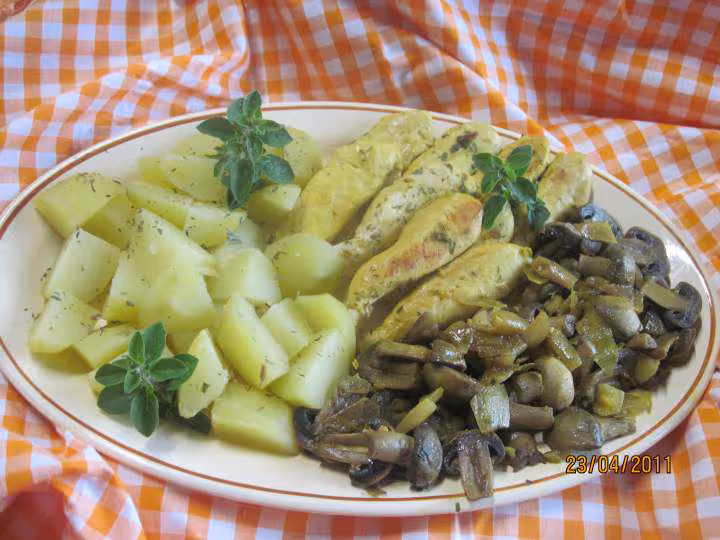 Aiguillettes de poulet au curry