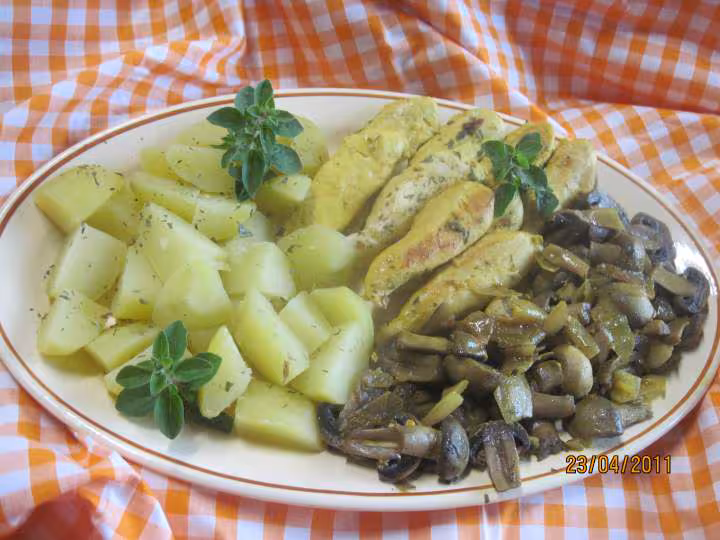Aiguillettes de poulet au curry