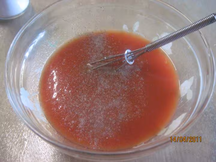 Aiguillettes de poulet en sauce legumes