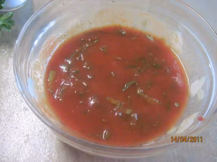 Aiguillettes de poulet en sauce legumes
