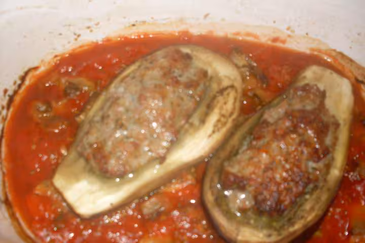 Aubergines farcies