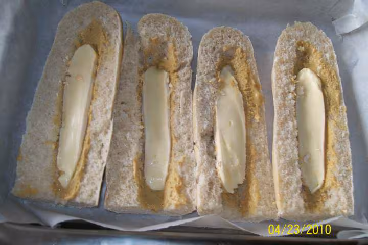 Baguettes garnies