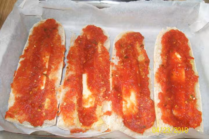 Baguettes garnies
