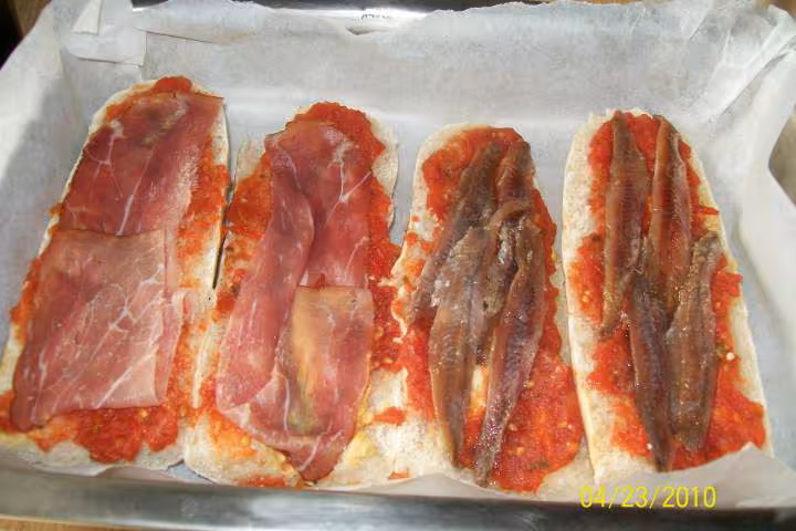 Baguettes garnies