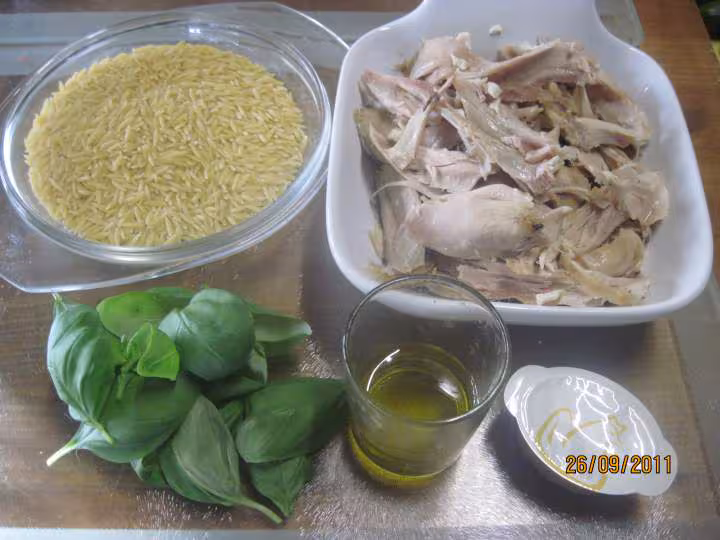 Blanc de poulet aux legumes amp pate d avoine