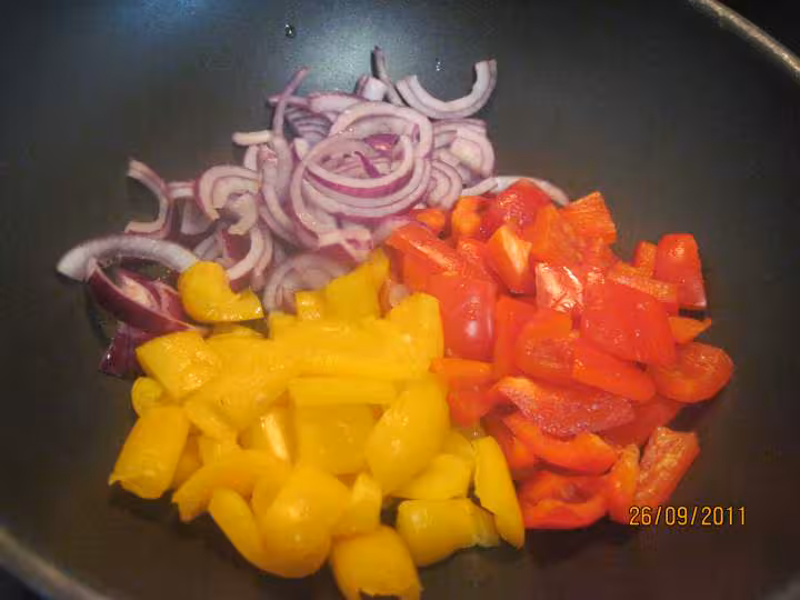 Blanc de poulet aux legumes amp pate d avoine