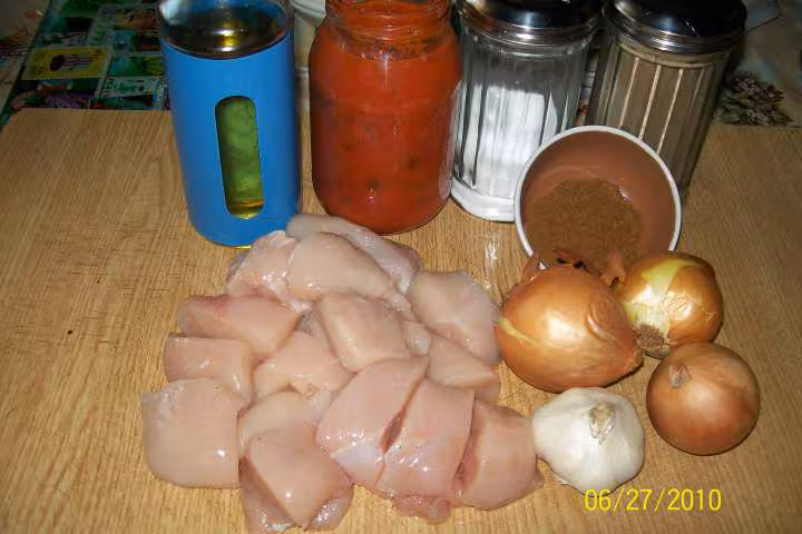 Blanc de poulet en sauce amp massale