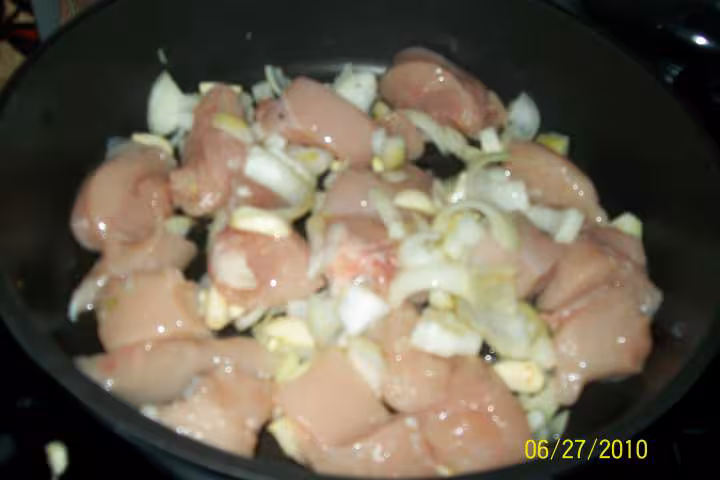 Blanc de poulet en sauce amp massale