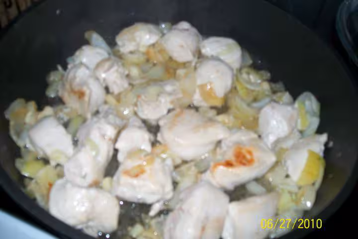 Blanc de poulet en sauce amp massale
