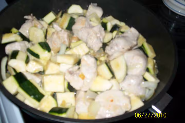 Blanc de poulet en sauce amp massale