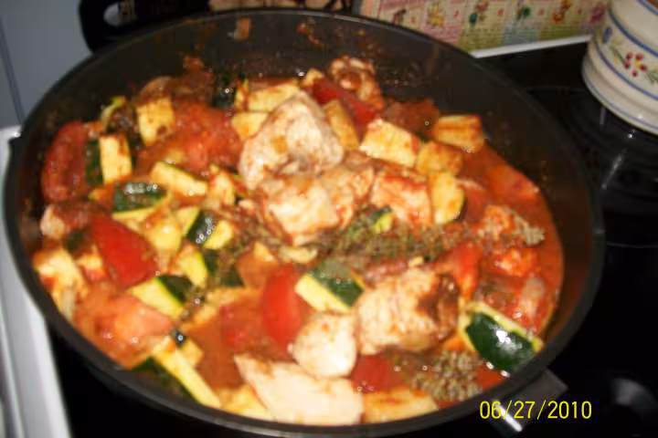 Blanc de poulet en sauce amp massale