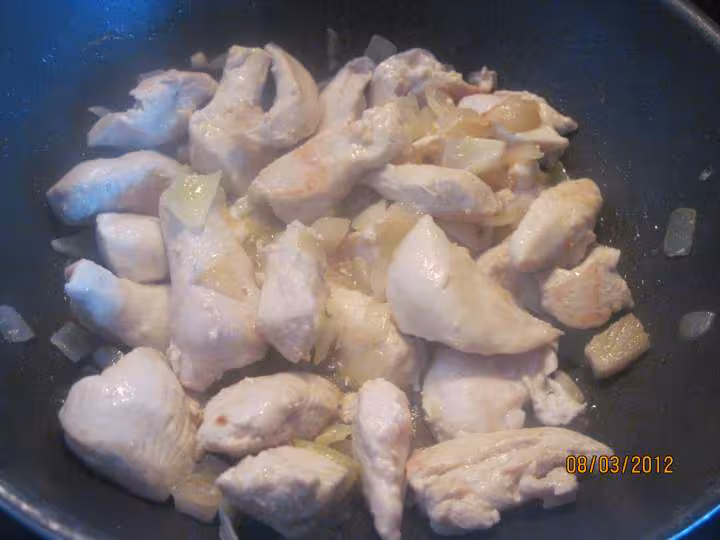 Blancs de poulet au carottes violettes