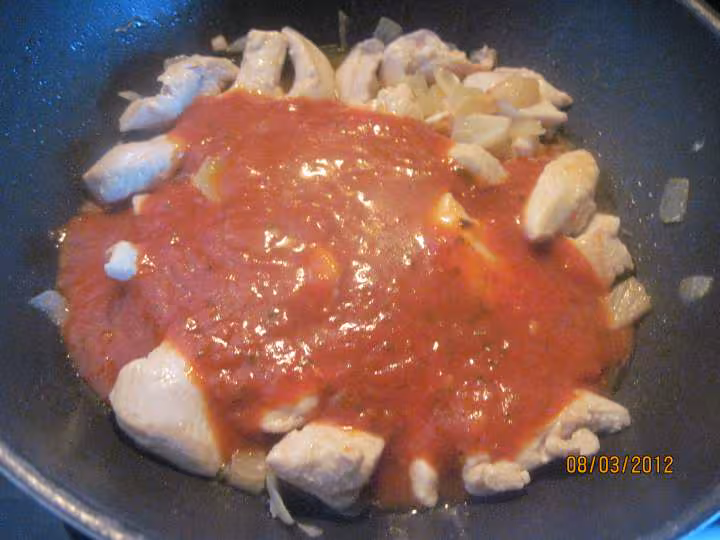 Blancs de poulet au carottes violettes