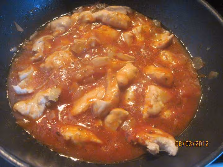 Blancs de poulet au carottes violettes