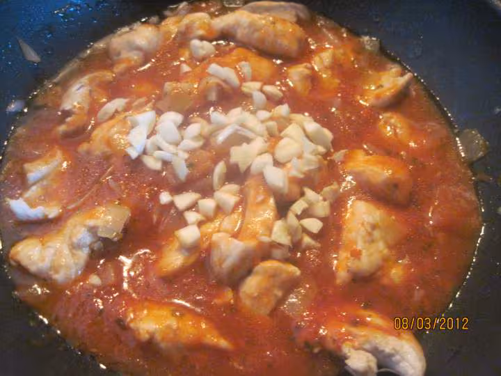 Blancs de poulet au carottes violettes