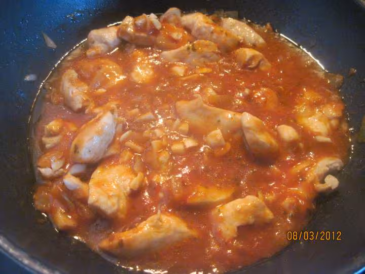 Blancs de poulet au carottes violettes