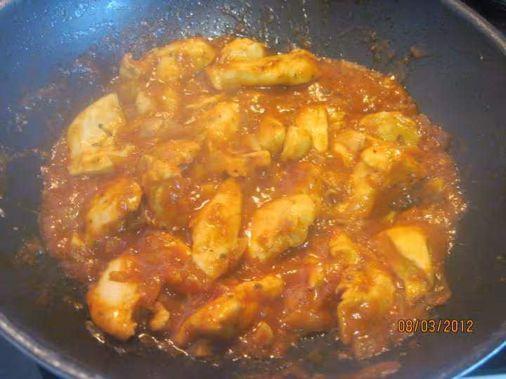 Blancs de poulet au carottes violettes