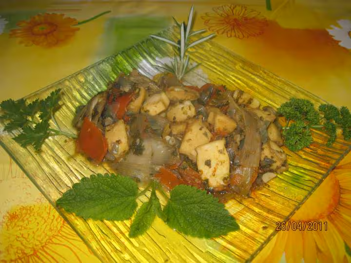 Blancs de seiche au endive sauce curry