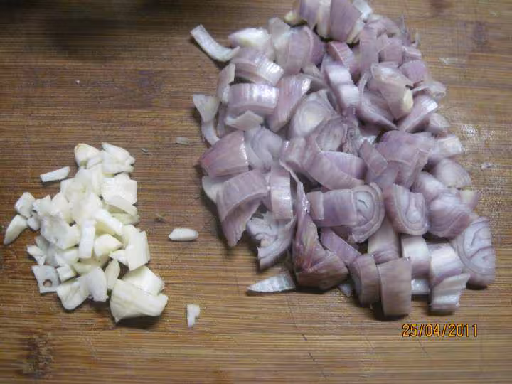 Blancs de seiche au endive sauce curry