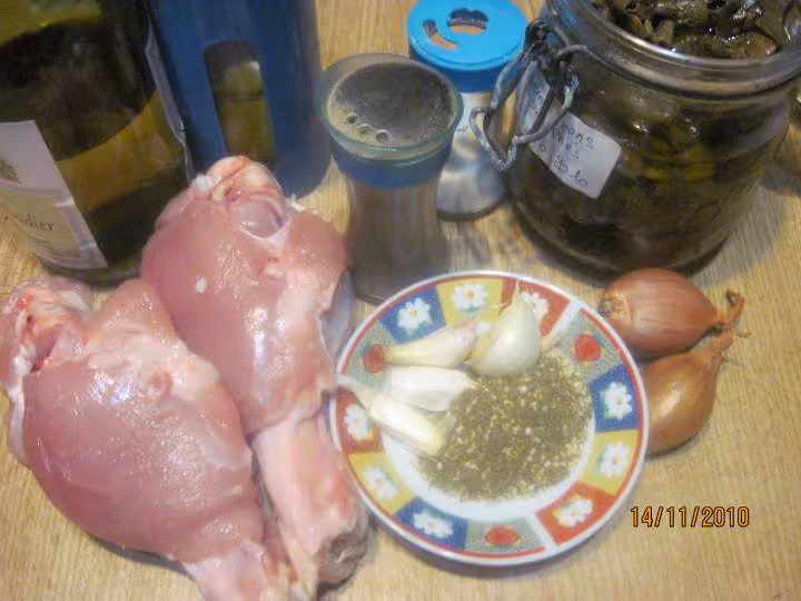 Blanquette de dinde au pleurotes