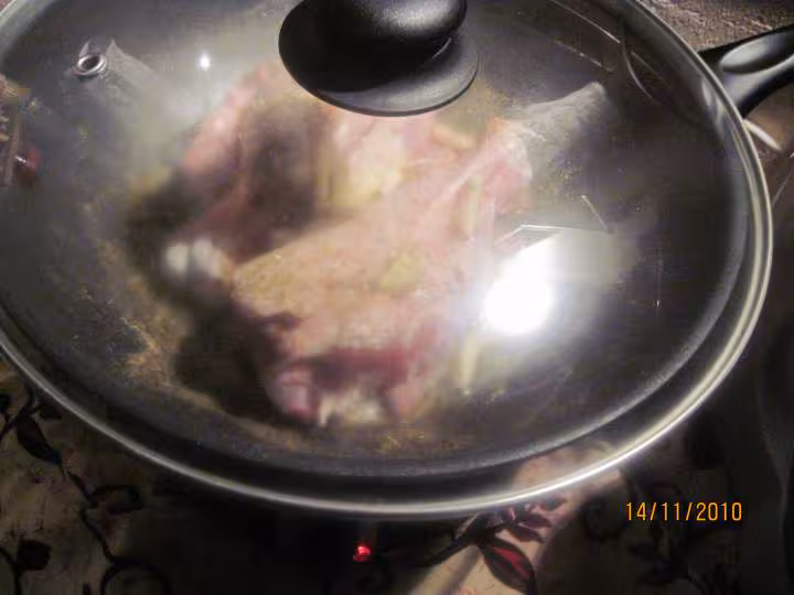 Blanquette de dinde au pleurotes
