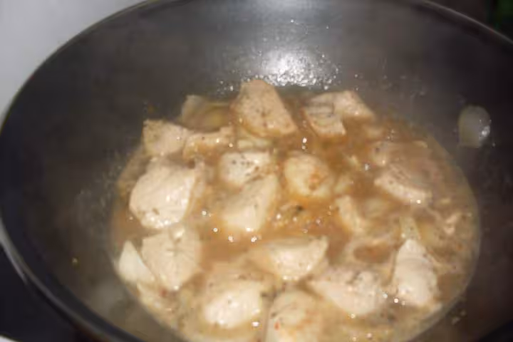 Blanquette de porc aux blettes