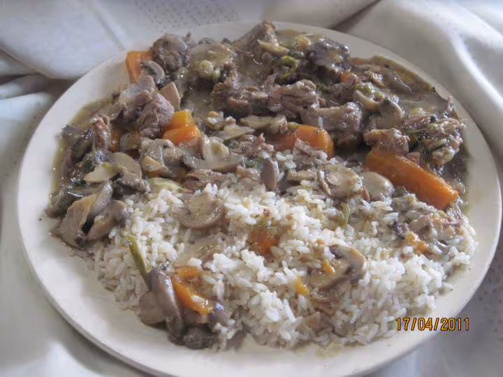 Blanquette de veau a ma facon