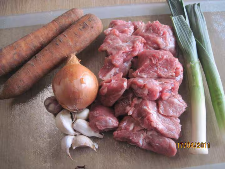 Blanquette de veau a ma facon
