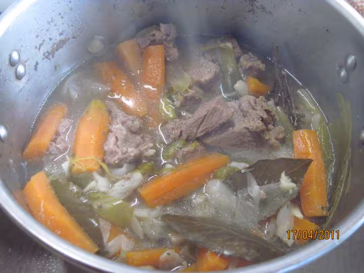 Blanquette de veau a ma facon