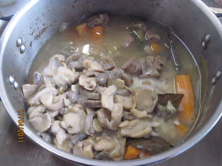 Blanquette de veau a ma facon