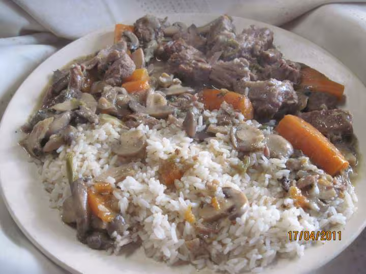 Blanquette de veau a ma facon