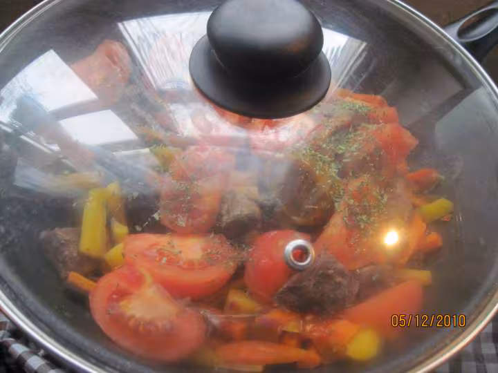 Boeuf a bourguignon variee aux 3 carottes