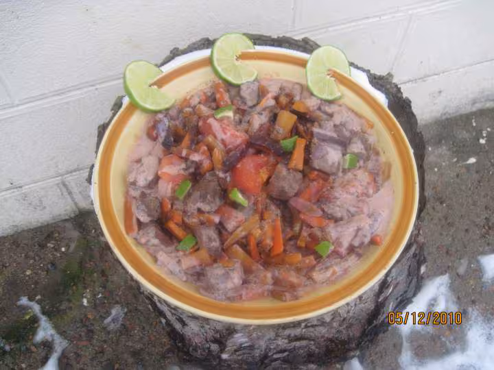 Boeuf a bourguignon variee aux 3 carottes
