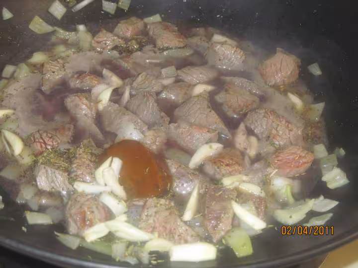 Boeuf carottes en wok